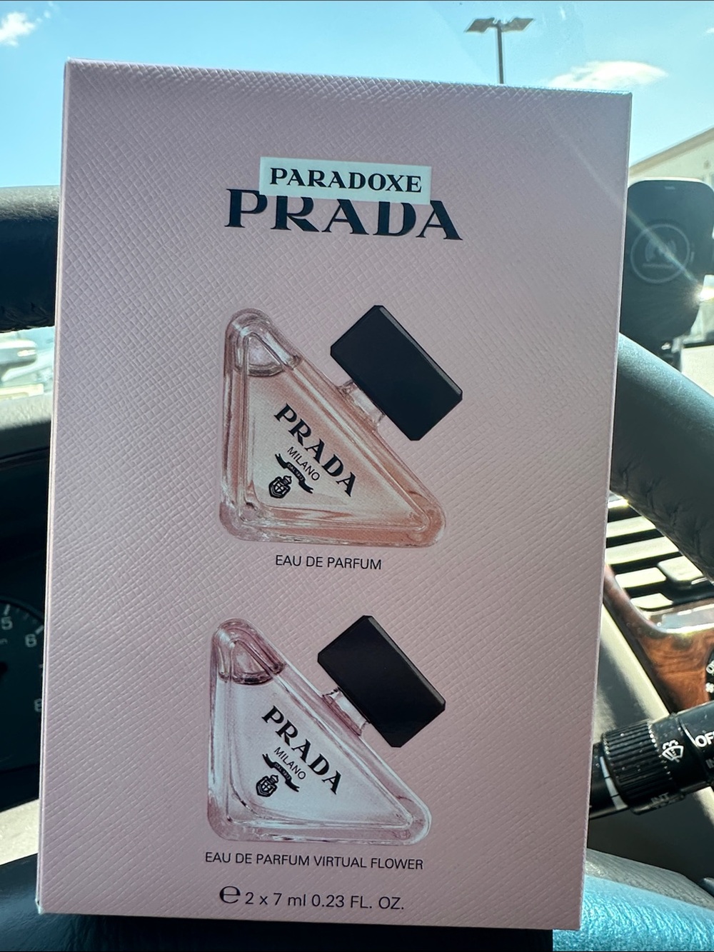 Prada Paradoxe Set - Light Pink Artwork
